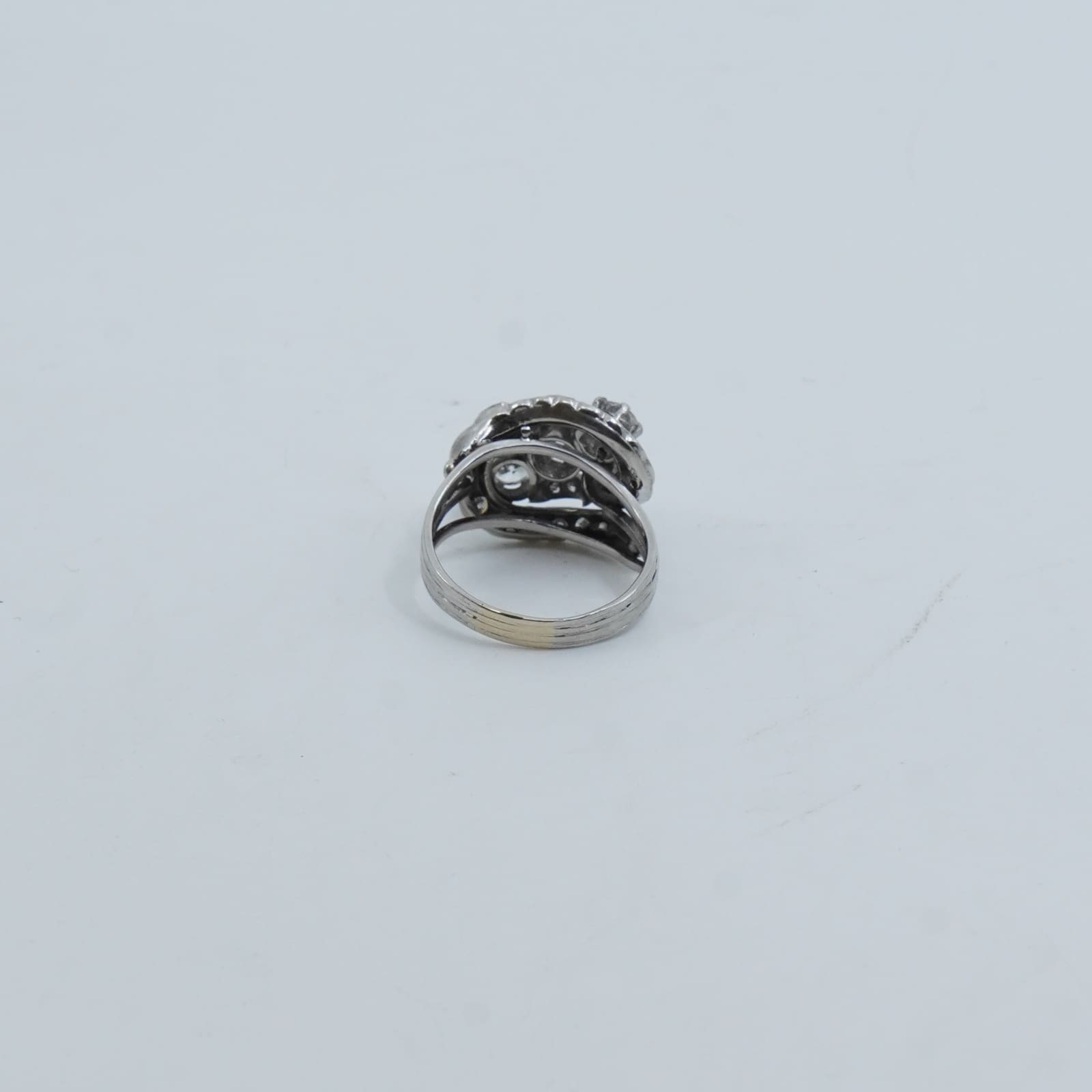 Ring Vitguld 18K