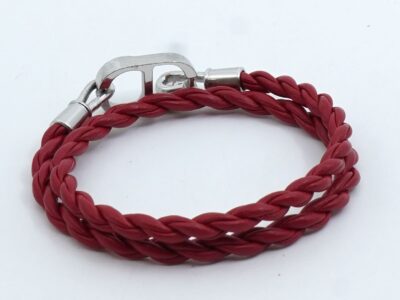 Armband Dior, "Icon Wowen Leather Double"