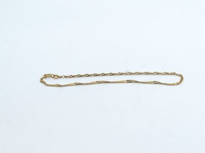 Vristlänk Singapore 18K