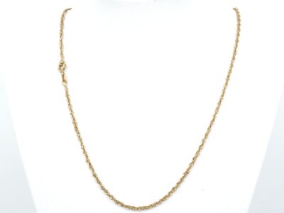 Halskedja Singapore Guld 18K
