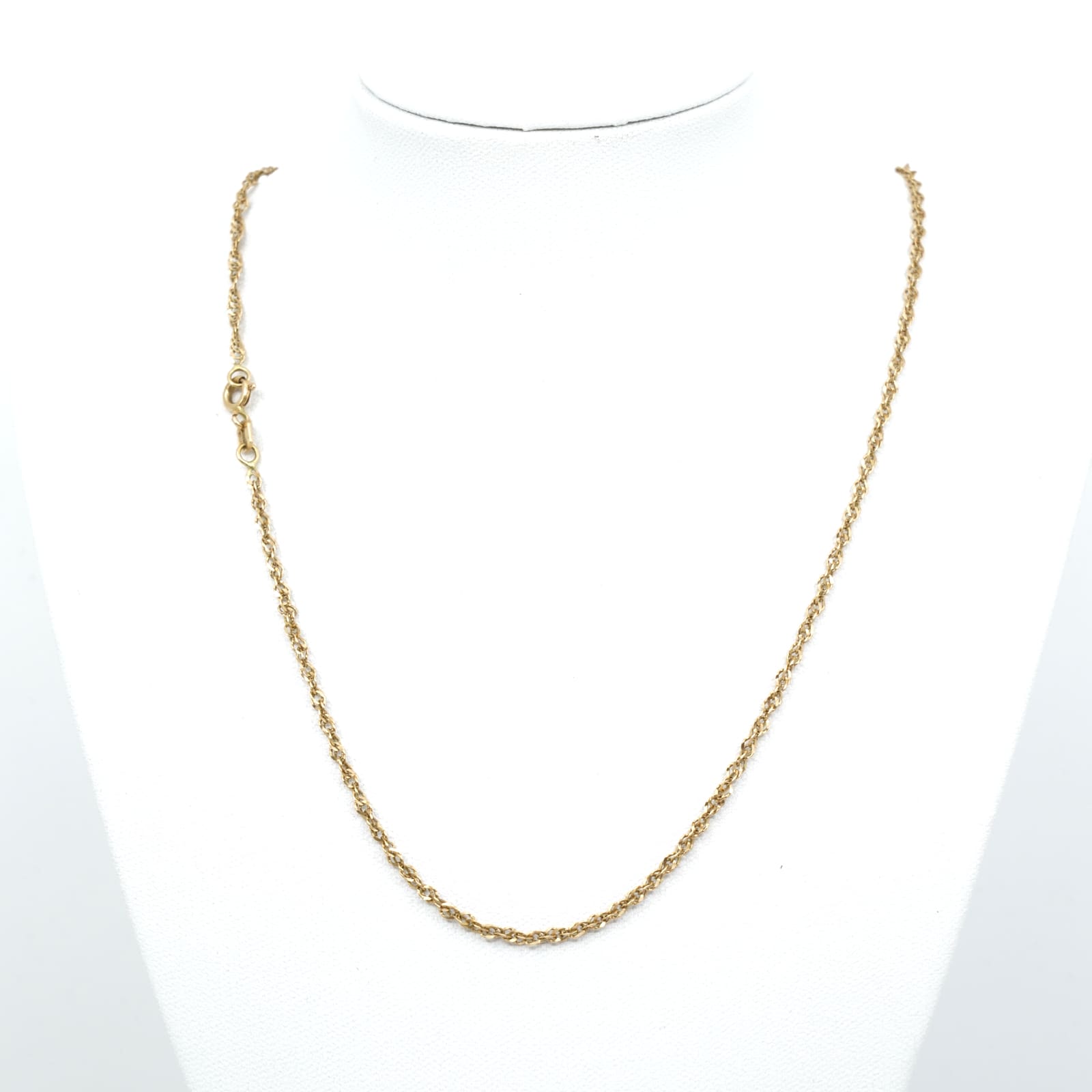 Halskedja Singapore Guld 18K