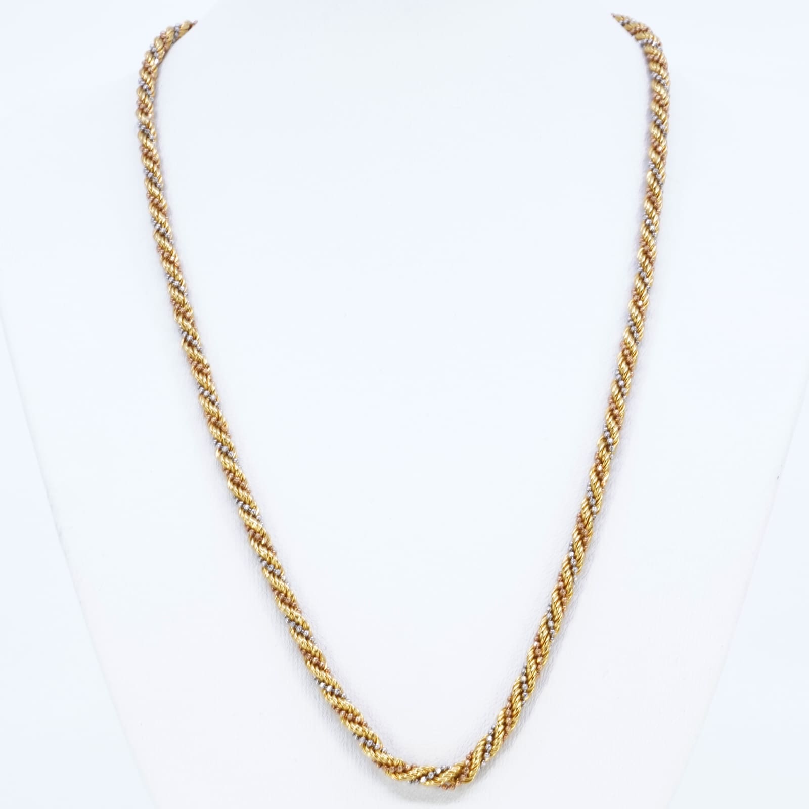 Halsband Cordellänk Guld 18K