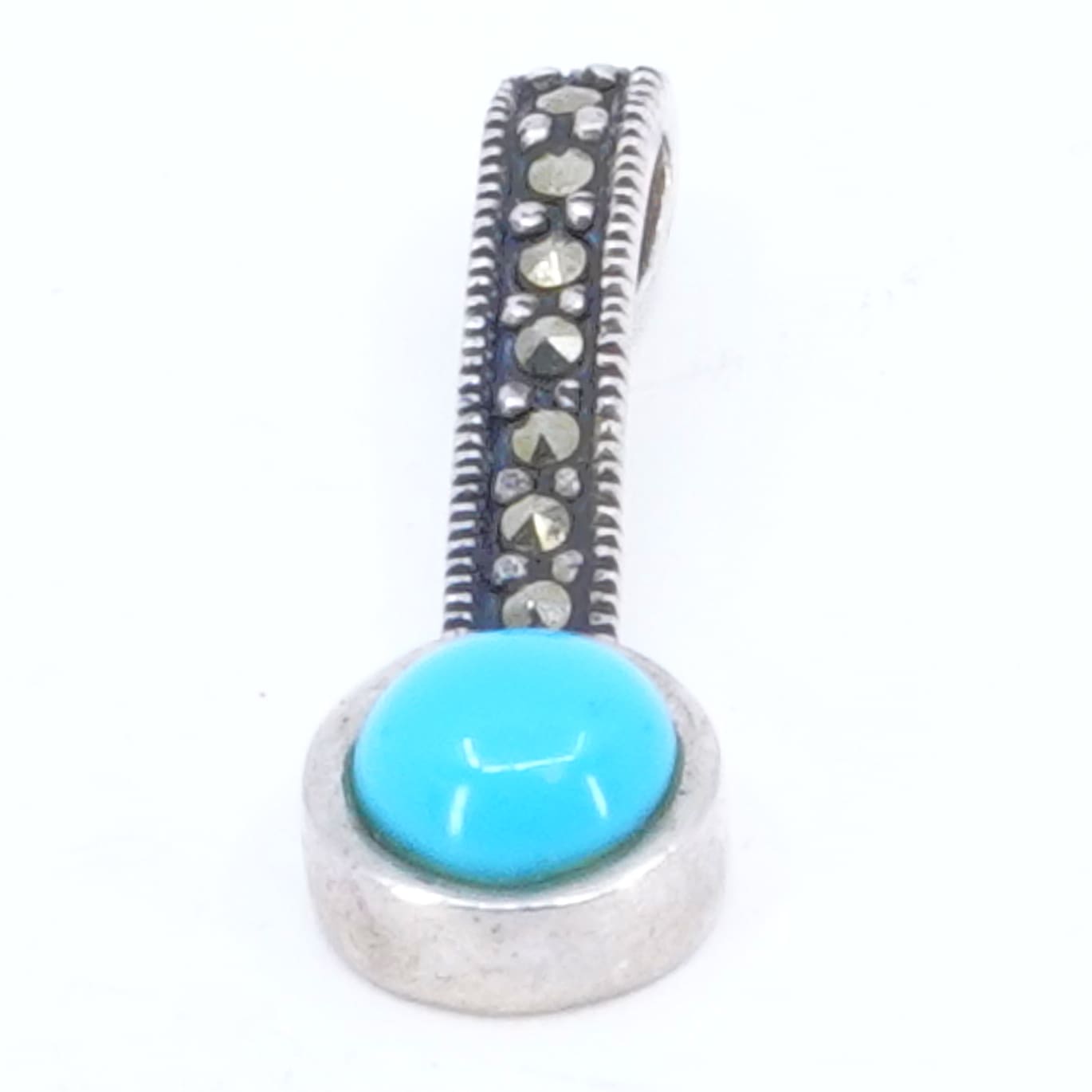Hänge Sterlingsilver med turkos sten