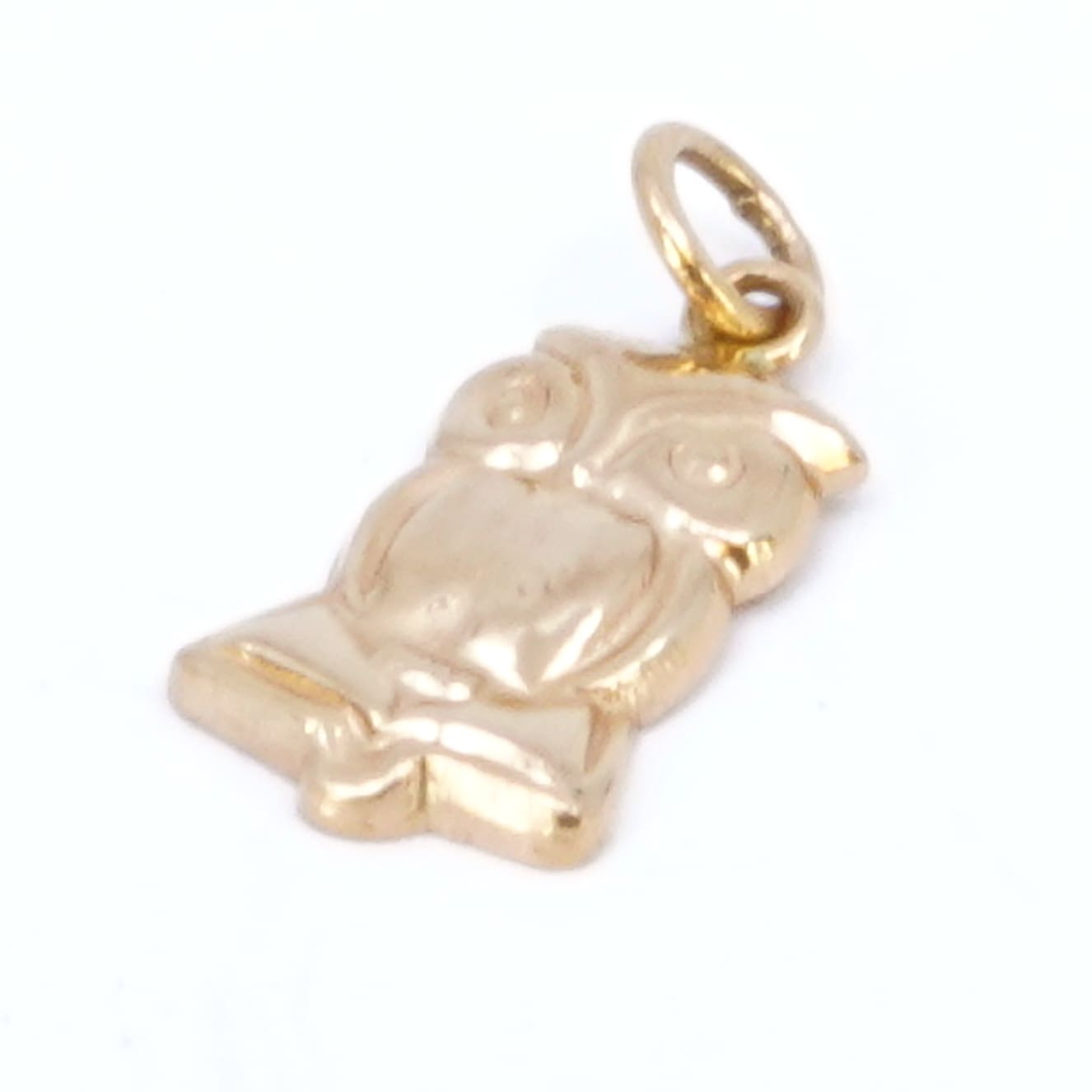 Hänge/berlock "Uggla" Guld