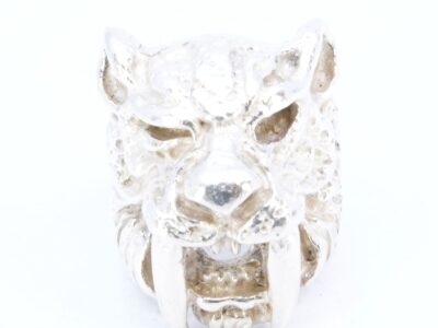 Ring "Sabeltandad Tiger" S925 Ø18½