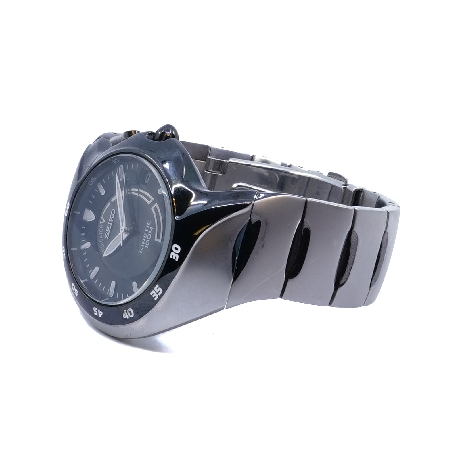 Seiko Streamline Kinetic 38mm kvarts (kinetisk) - SKA187 certifikat & box