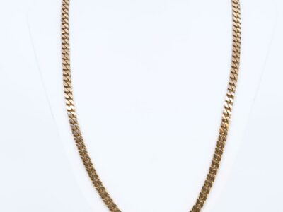 Halskedja Pansar 18K 55cm