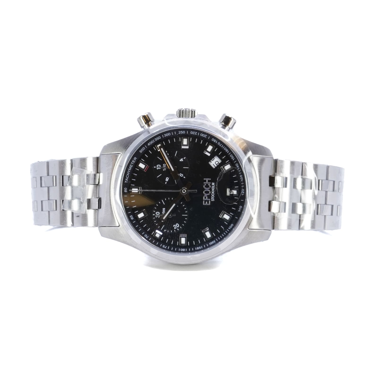 Epoch President Chronograph Black 40 mm - EP3300