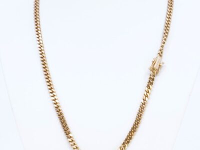 Halskedja Pansar 18K 42,5cm