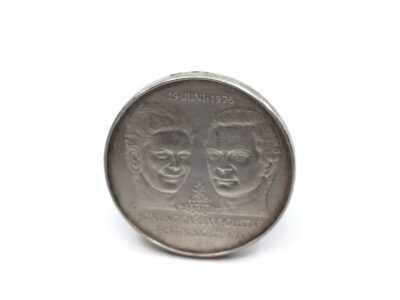 Minnesmynt Konung Carl XVI Gustaf och Drottning Silvia S925