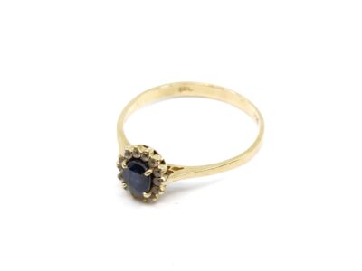 Ring Guld 18K Med stenar