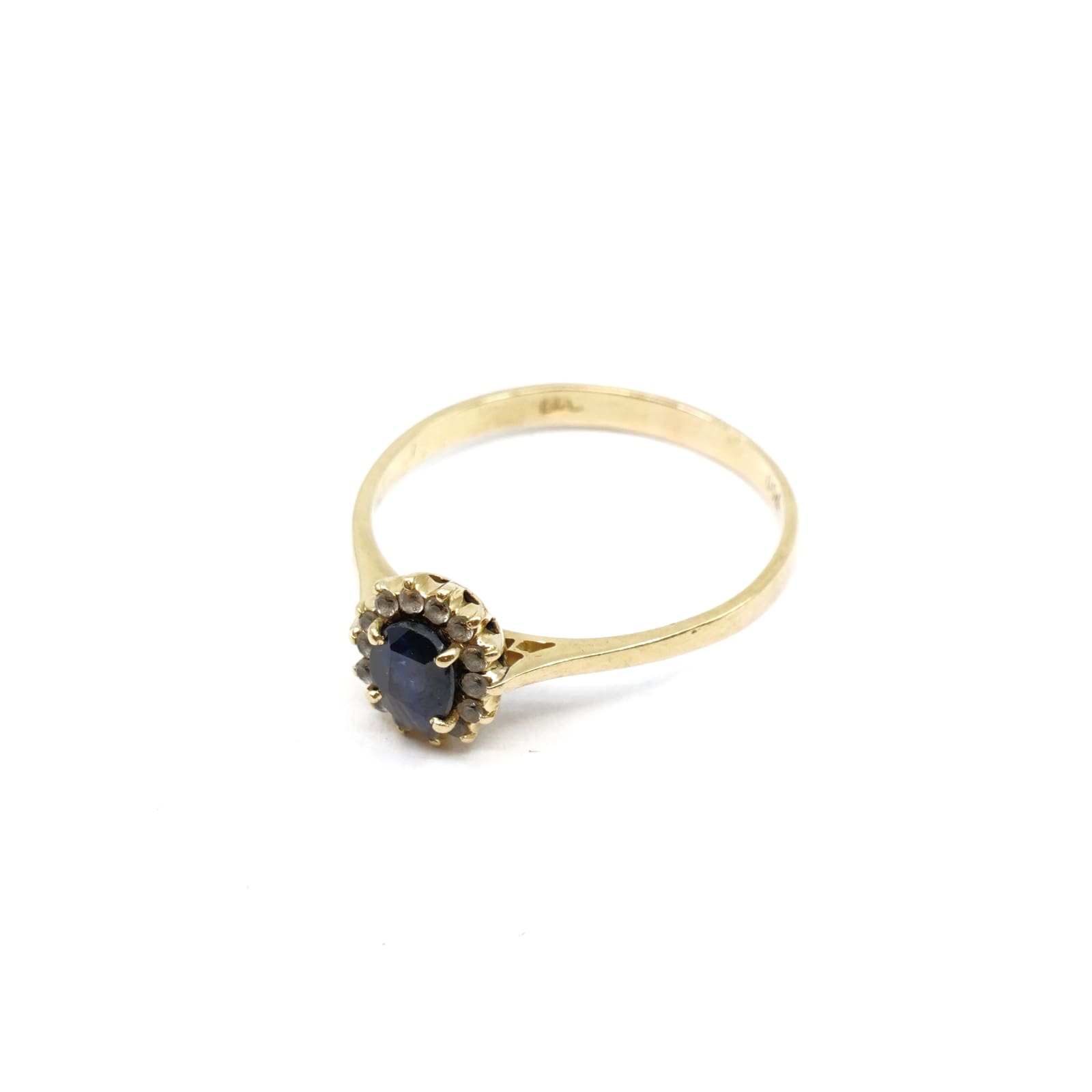 Ring Guld 18K Med stenar