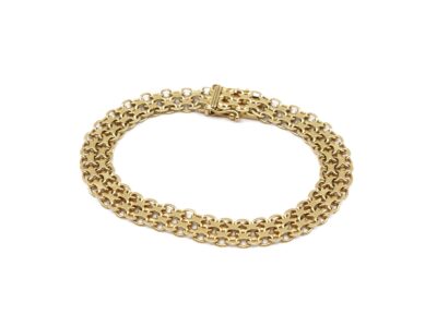 Armband X-länk Guld