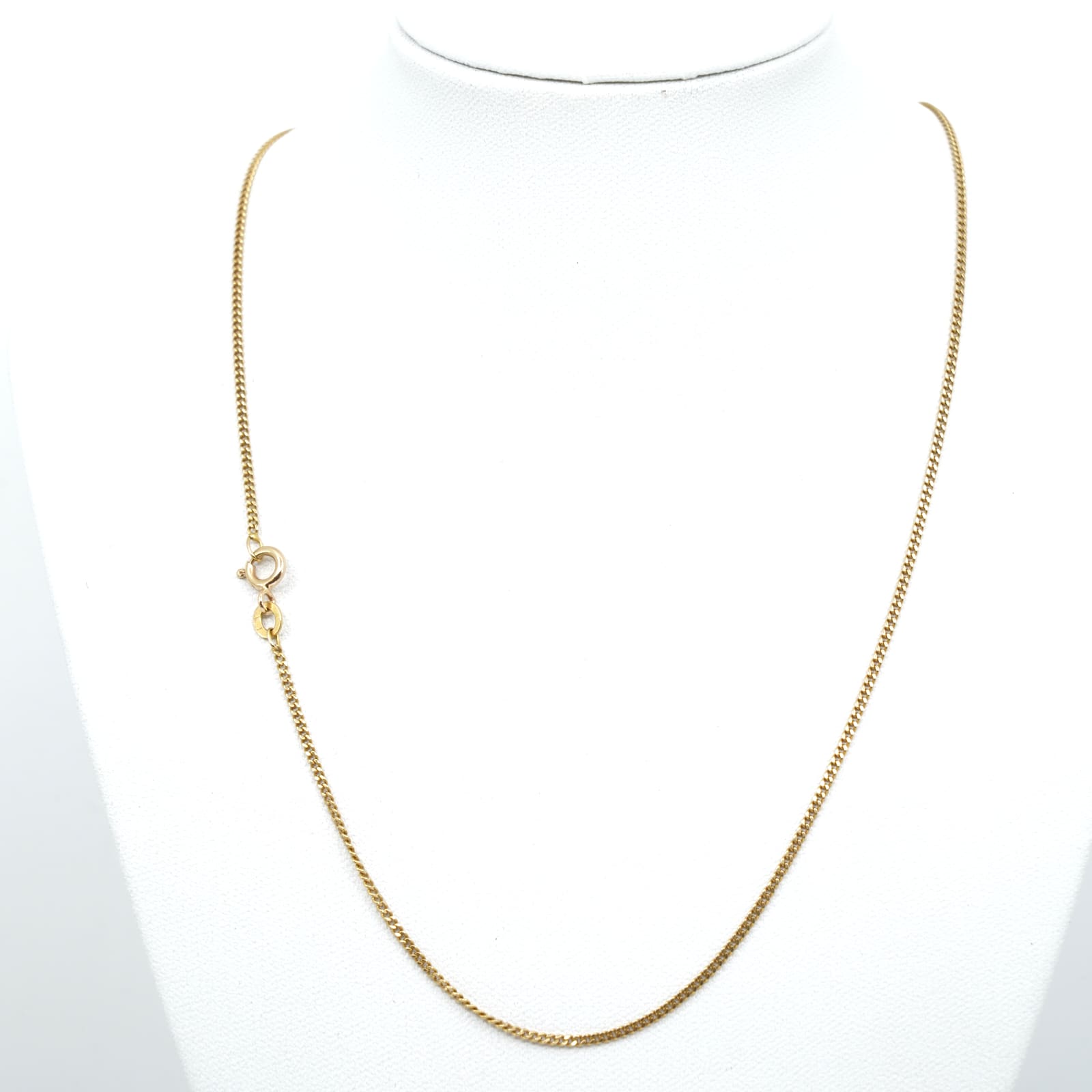 Halskedja Pansar Guld 18K