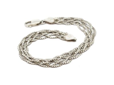 Armband Flätat Silver S925