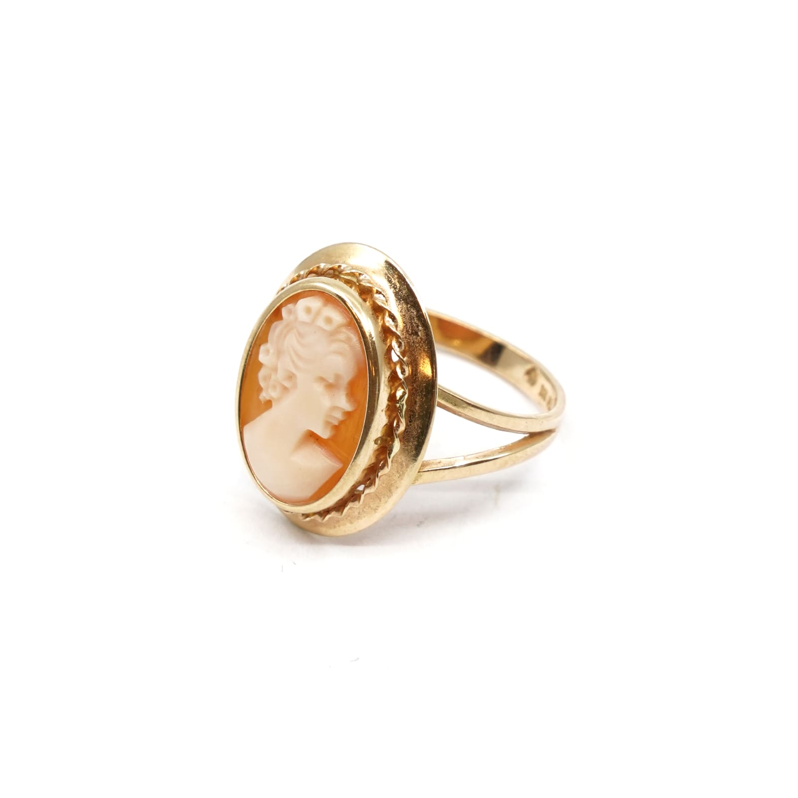 Ring Guld 18K Med Came