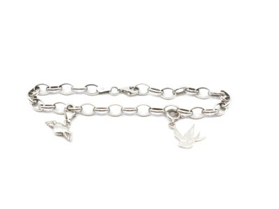 Armband Ankar Silver S925 Med 2st berlocker