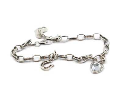 Armband Ankar Silver S925 Med 3 st berlocker