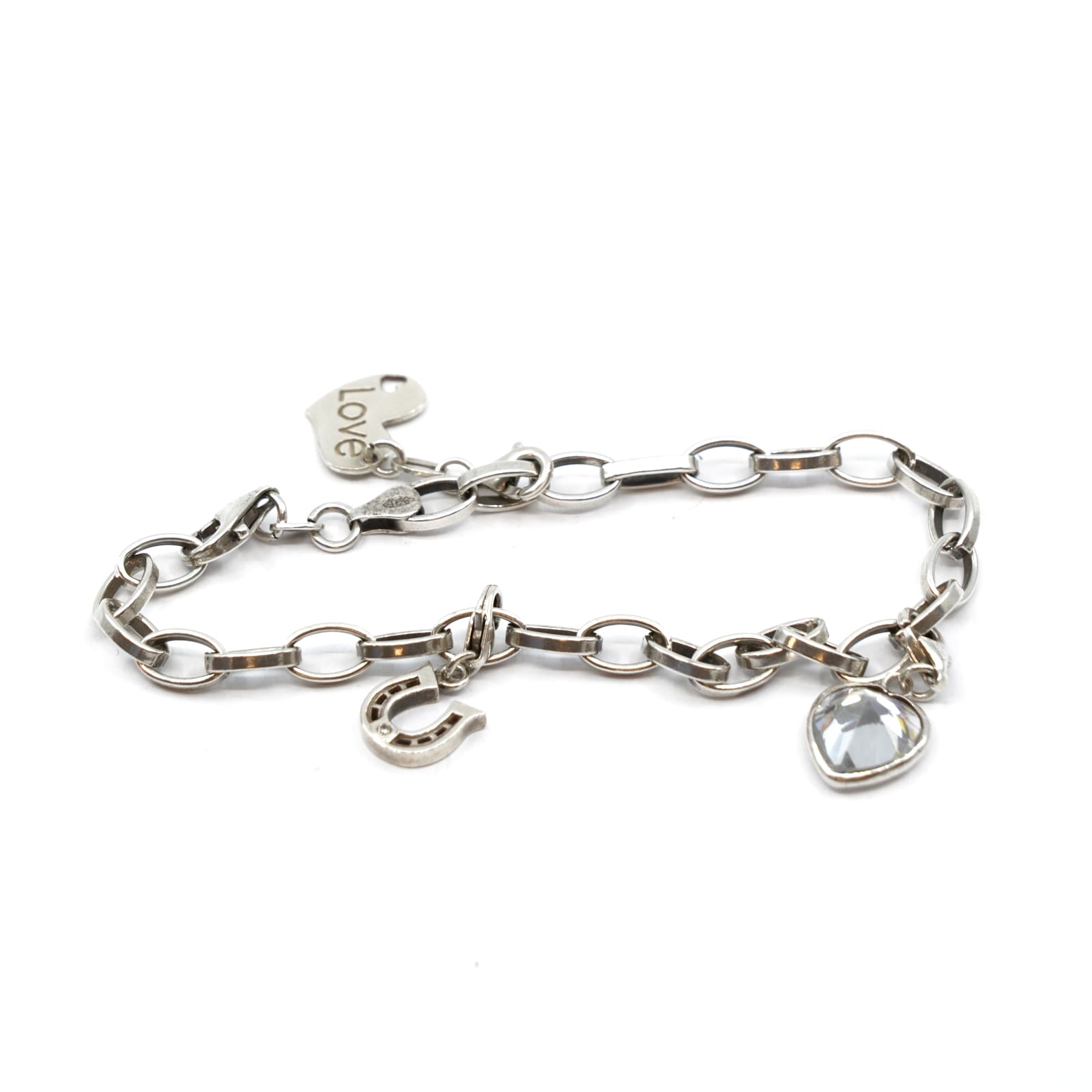 Armband Ankar Silver S925 Med 3 st berlocker