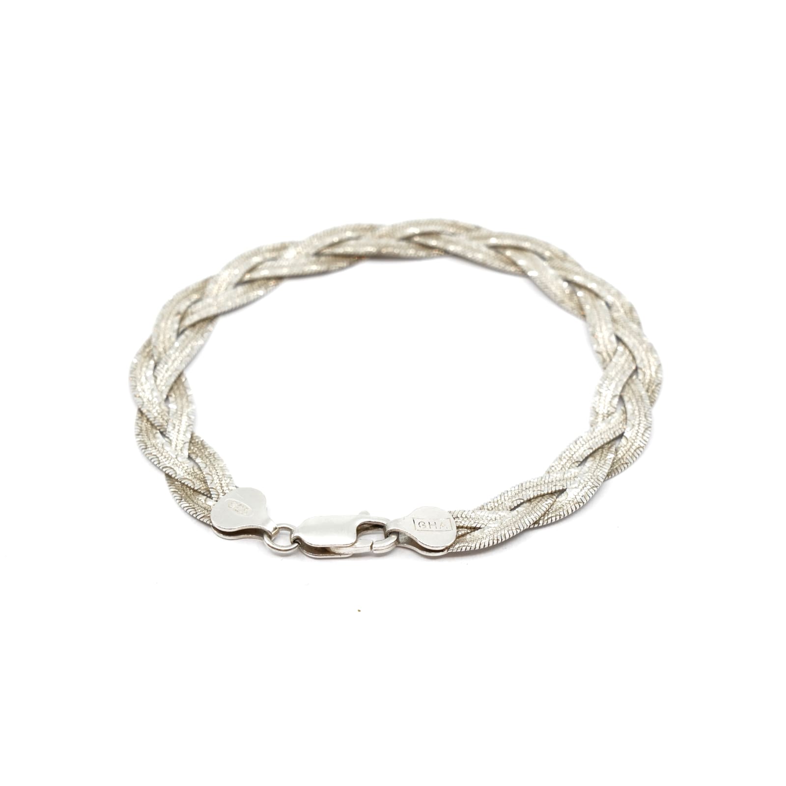 Armband Flätat Silver S925