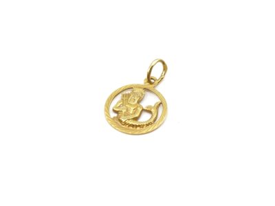 Hänge/berlock Vattumannen Guld 18K