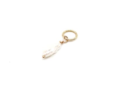 Hänge/berlock Guld 18K Med Biwapärla