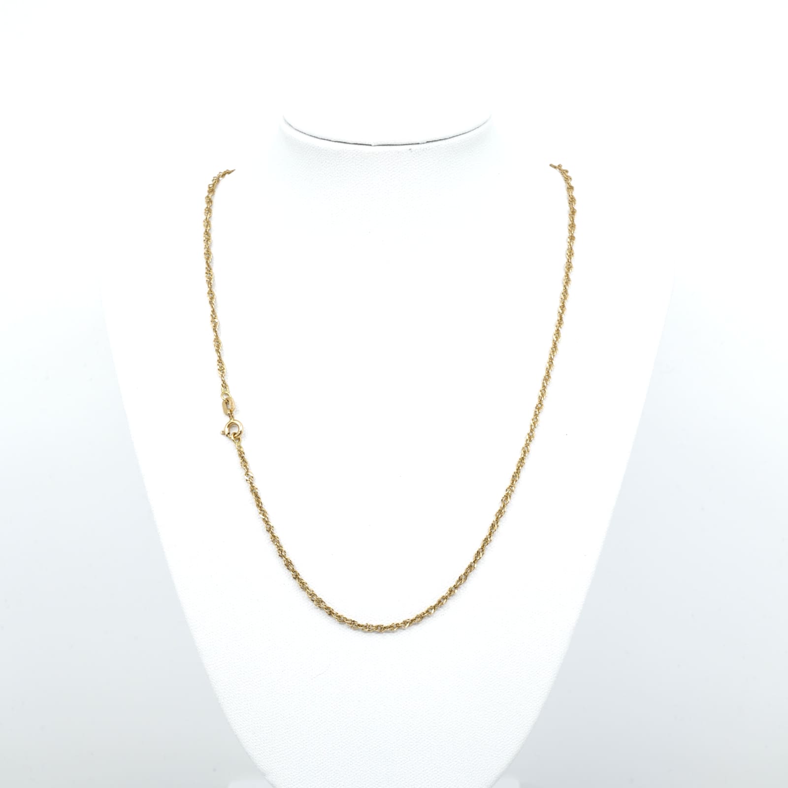Halskedja Singapore Guld 18K