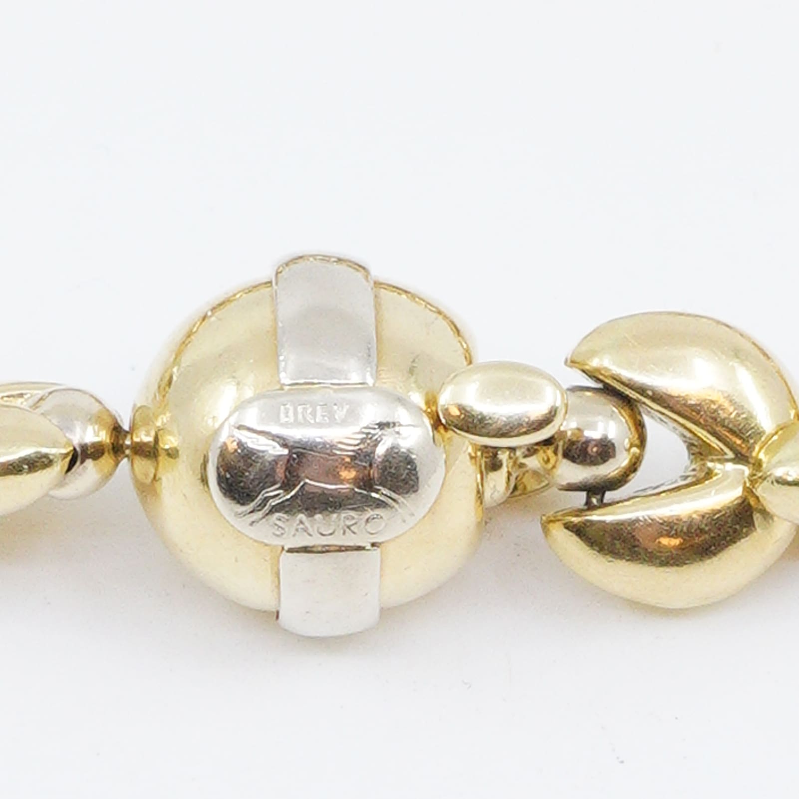 Armband tvåfärgad 18K