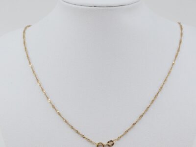 Halskedja Singapore 18K