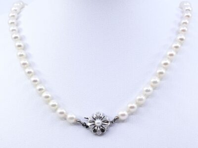 Collier odlade pärlor