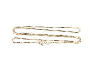 Halskedja Venezia Guld 18K 42cm