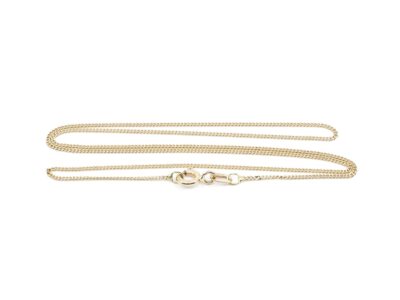 Halskedja Pansar Guld 18K 38cm