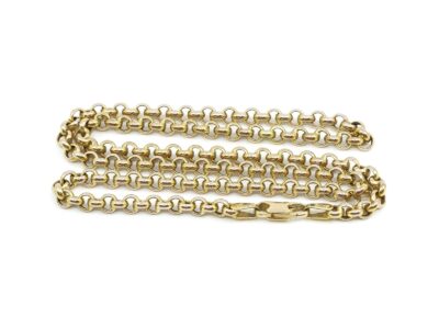 Halskedja Ärtlänk Guld 14K L 41cm B 4mm