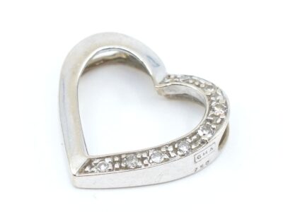 Hänge Vitguld 18K med diamanter
