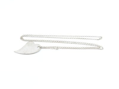 Halskedja Ärtlänk med Hänge Silver S925 81cm