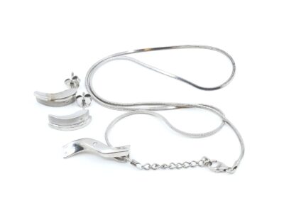 Smyckeset Silver S925 med diamanter