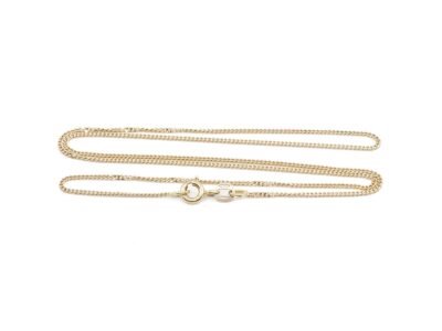 Halskedja Pansar Guld 18K 42cm