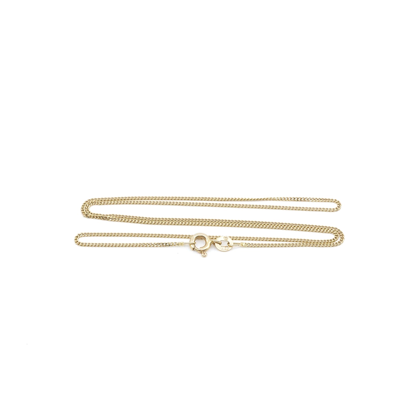 Halskedja Pansar Guld 18K 42,5cm