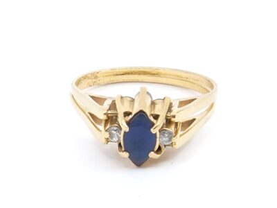 Vikbar Ring Guld 18K