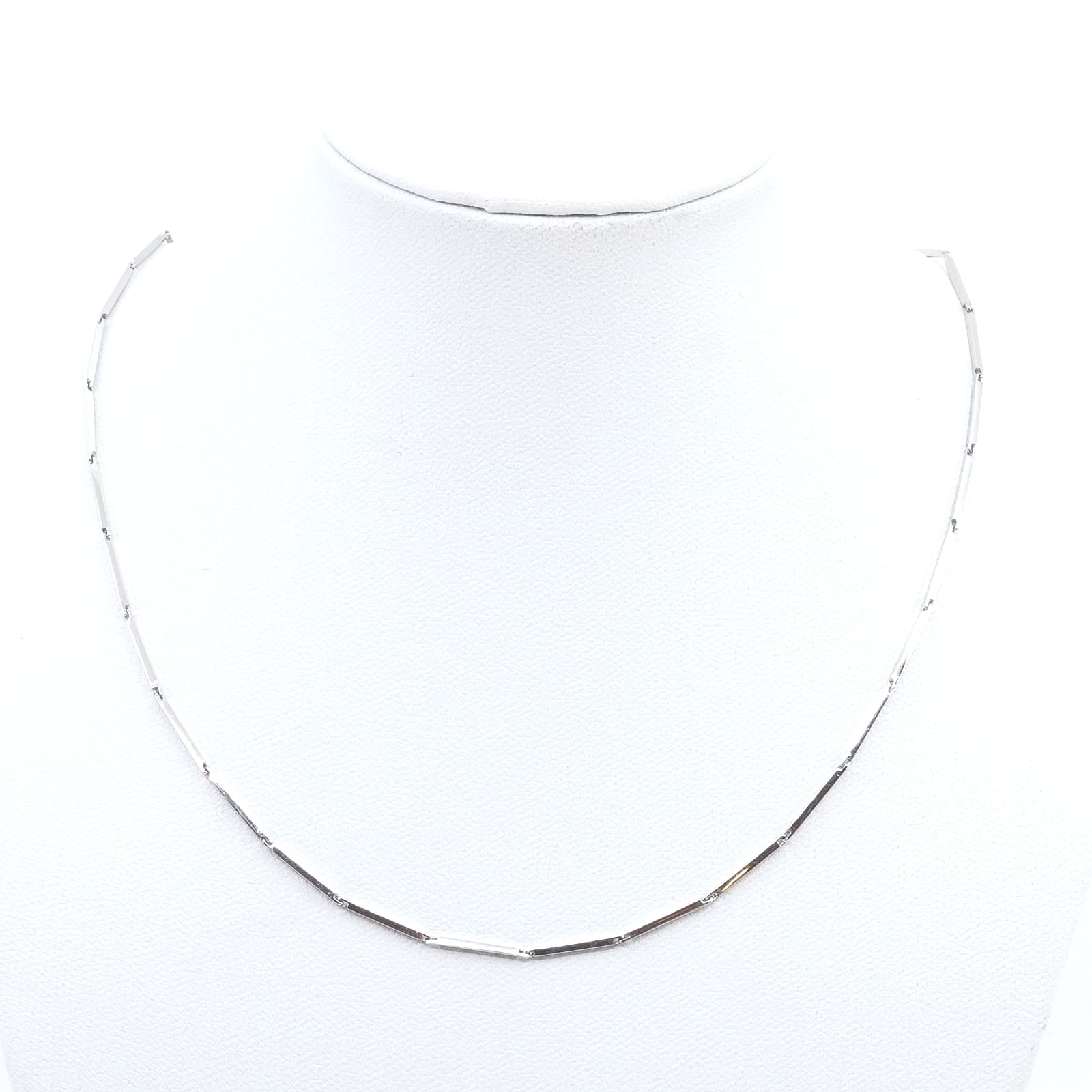 Halskedja Vitguld 14K
