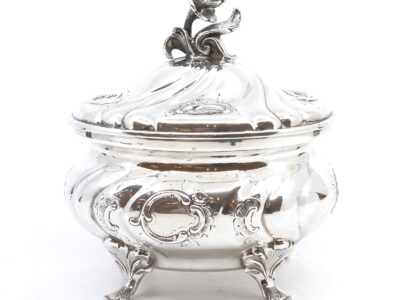 Sockerskål Silver S830