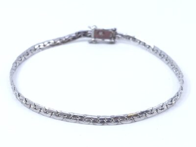 Armband vitguld 18K