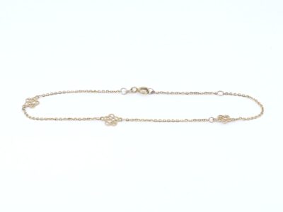 Armband Guld 18K 1,3g Längd 18,5/21,5cm
