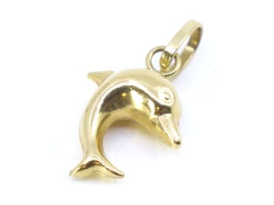 Hänge Delfin Guld