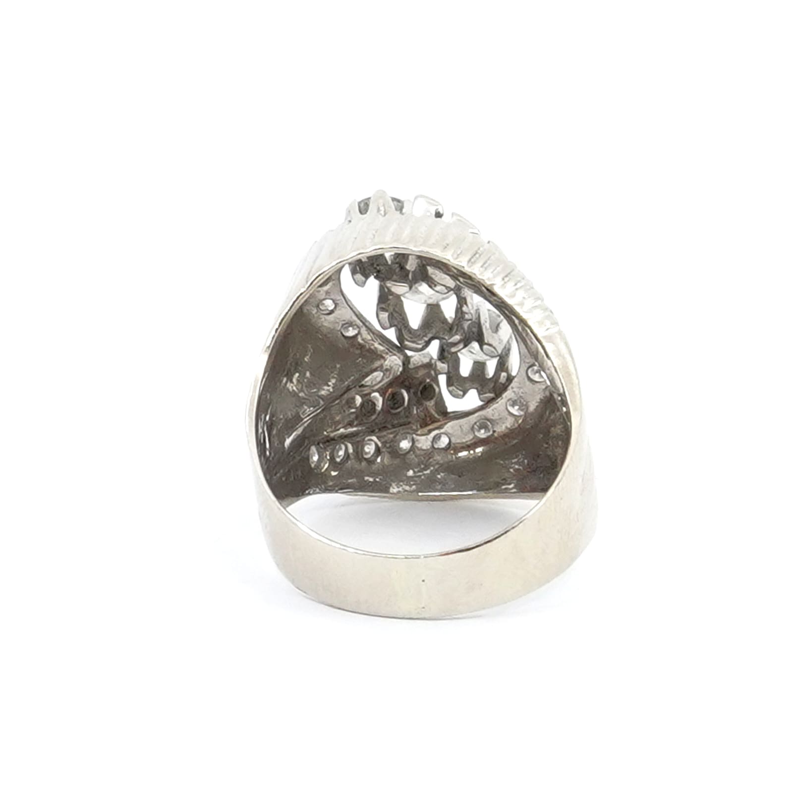 Ring Vitguld med diamanter 14K