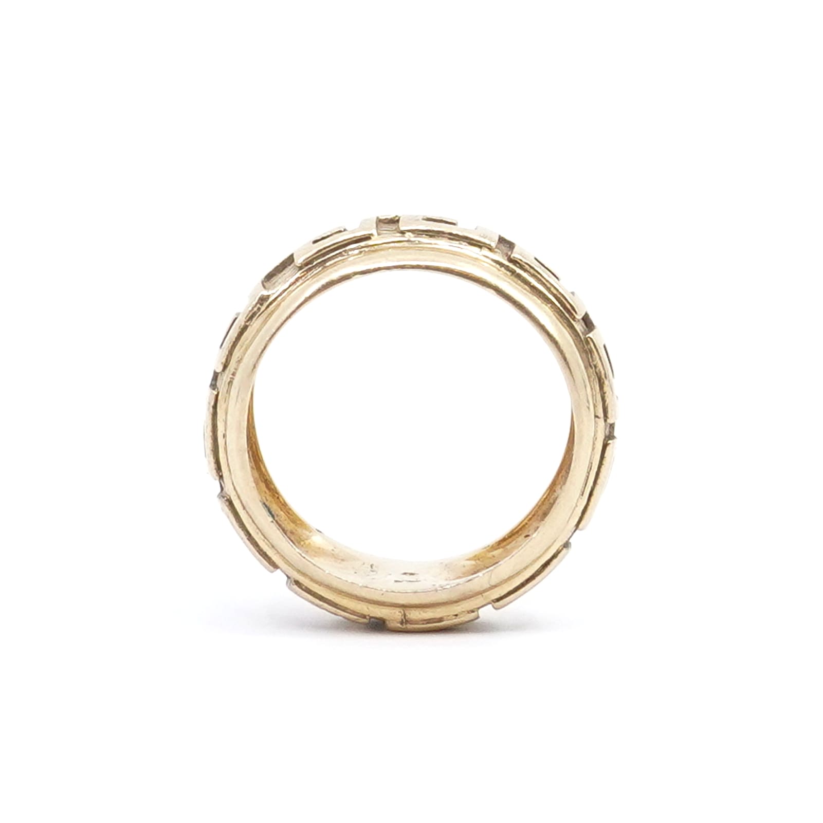 Ring med meandermönster Guld 14K