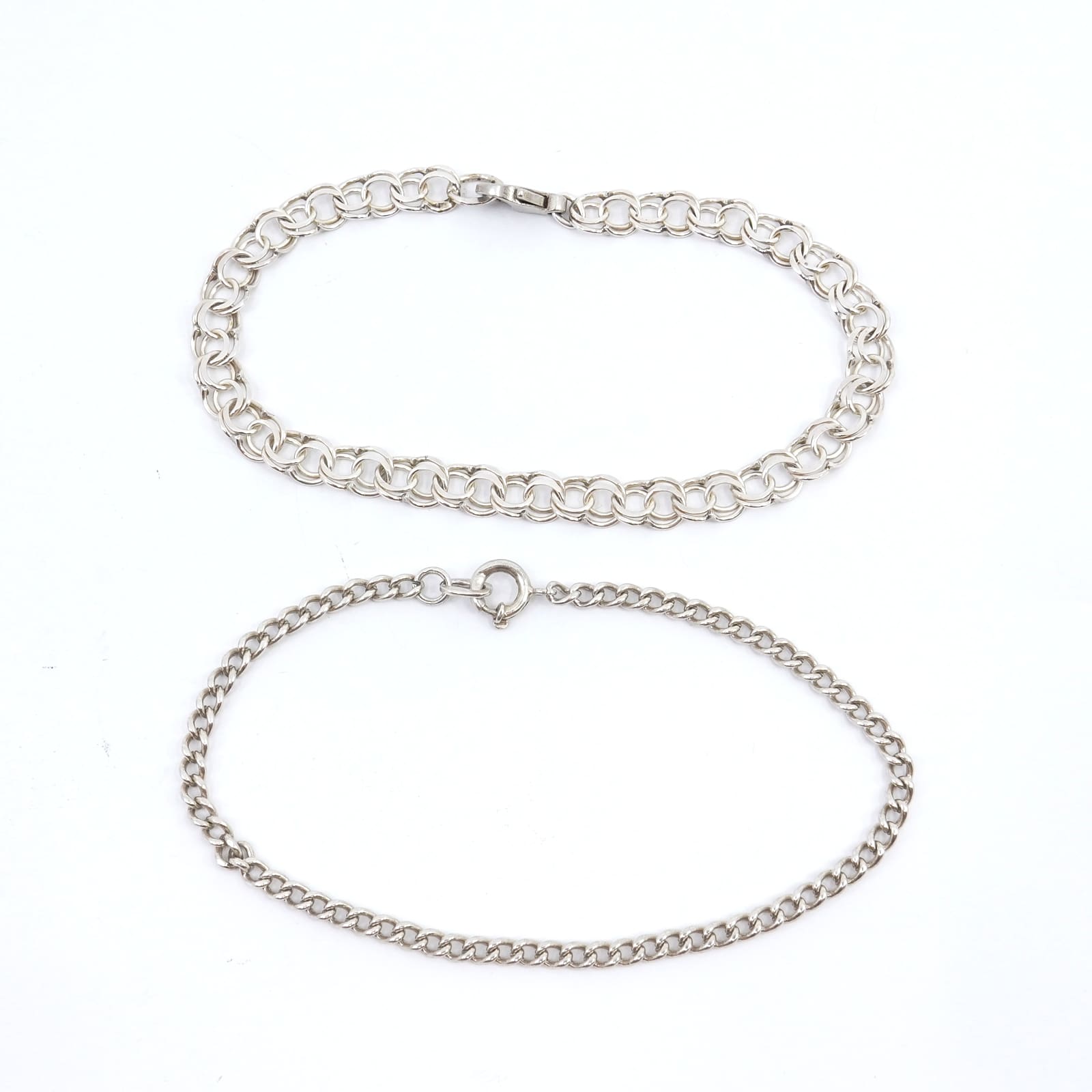 Armband 2st Bismarck och Pansar Silver S925