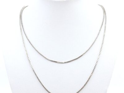 Halskedjor 2st Venezia Silver S925