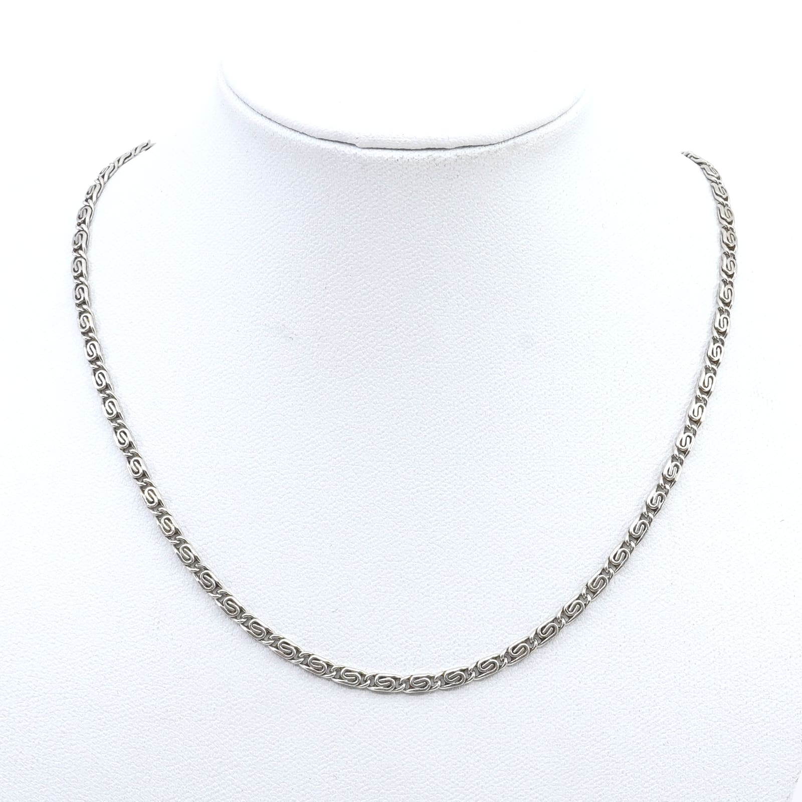 Halskedjor 2st Silver S835
