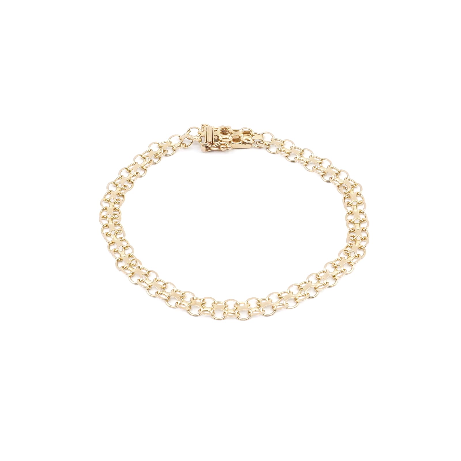 Armband X-länk Guld 18K